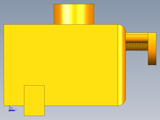 智能车刀刃磨机机械结构设计（cad+ug+说明书）左视缩略图