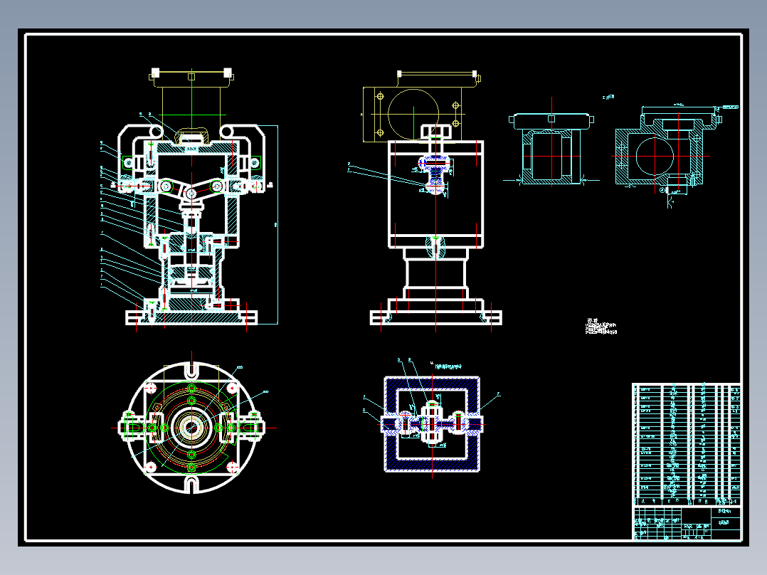 工艺夹具-减速器箱体零件工艺及加工Φ120外圆的夹具设计