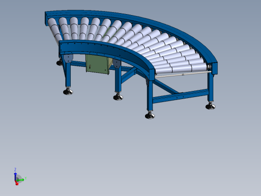 F738 90度转弯辊筒输送机SW