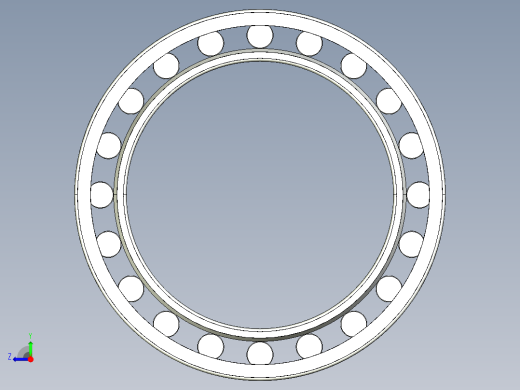9款JRK轴承模型3D图纸 Solidworks设计 附IGS右视缩略图