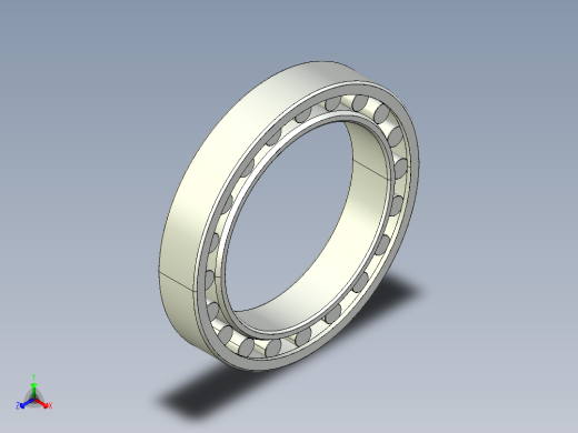 9款JRK轴承模型3D图纸 Solidworks设计 附IGS正等轴测缩略图
