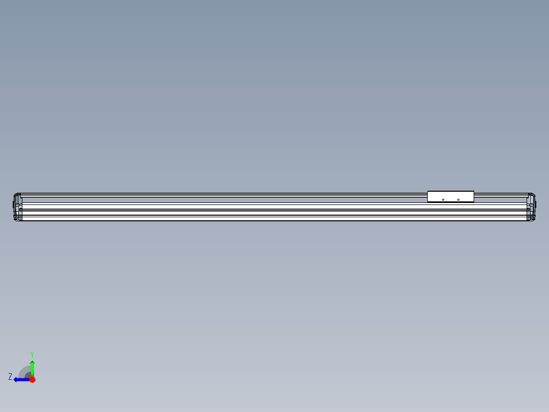 Toyo东佑达直线模组-ETH17-1300-M-組合右视图