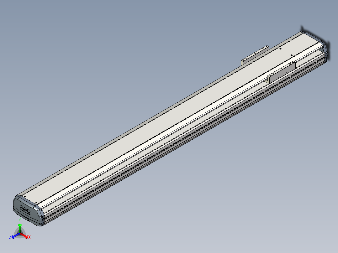 Toyo东佑达直线模组-ETH17-1300-M-組合正等轴测图