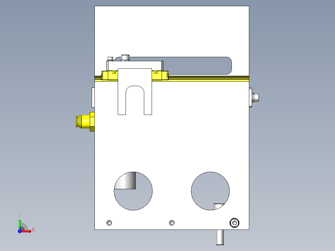 常用机械结构 (466)前视图