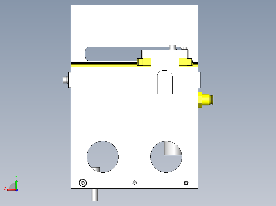 常用机械结构 (466)后视图