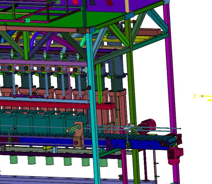 8头液体直线式灌装设备生产线
