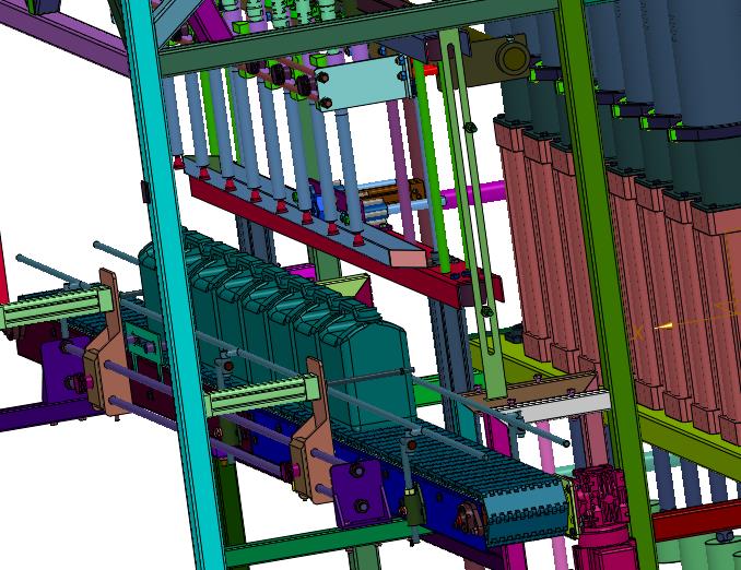 8头液体直线式灌装设备生产线