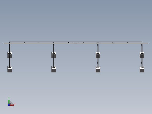 太阳能光伏架子前视缩略图