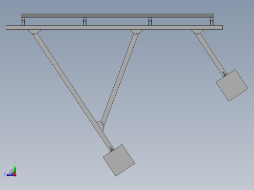 太阳能光伏架子右视缩略图