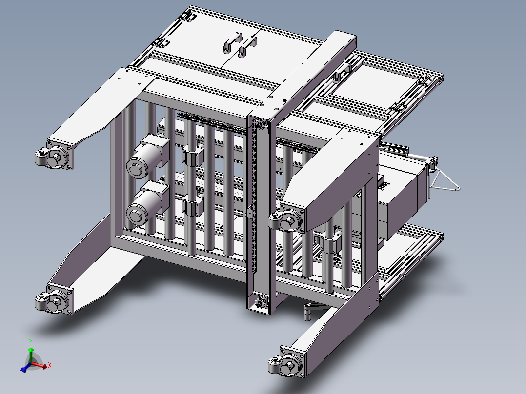 自动封箱机3D档