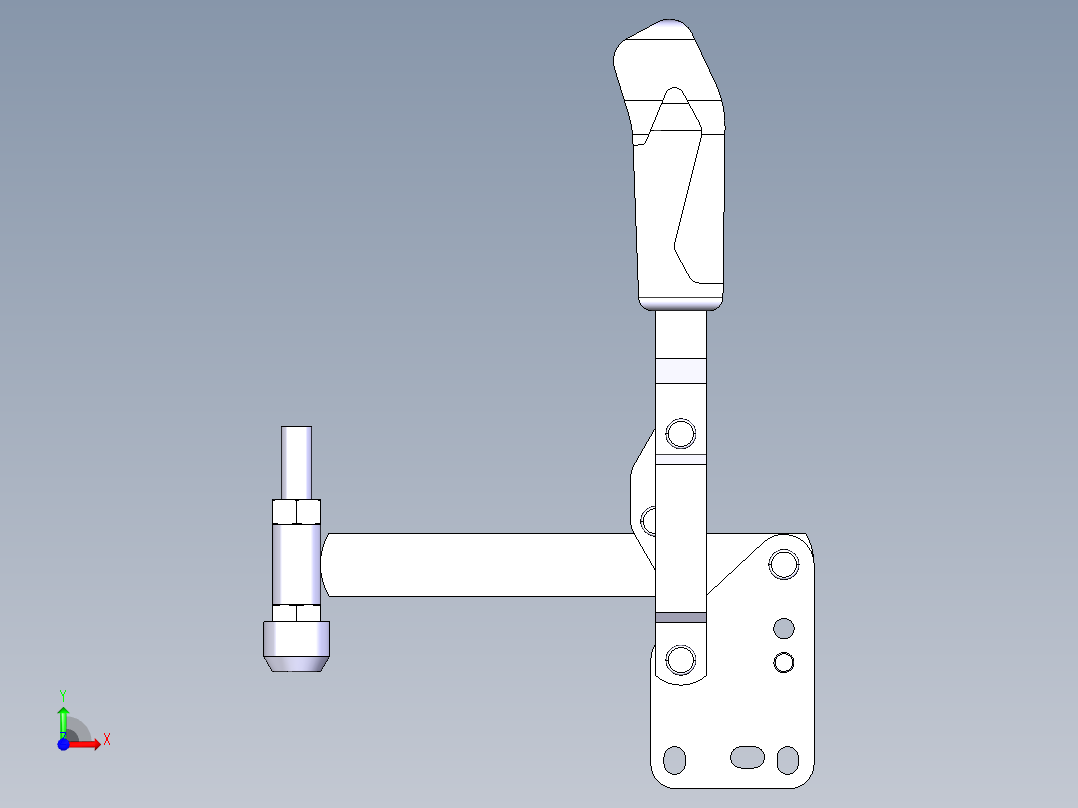 德克斯TUNKERS气缸数模T2-47_SB前视图