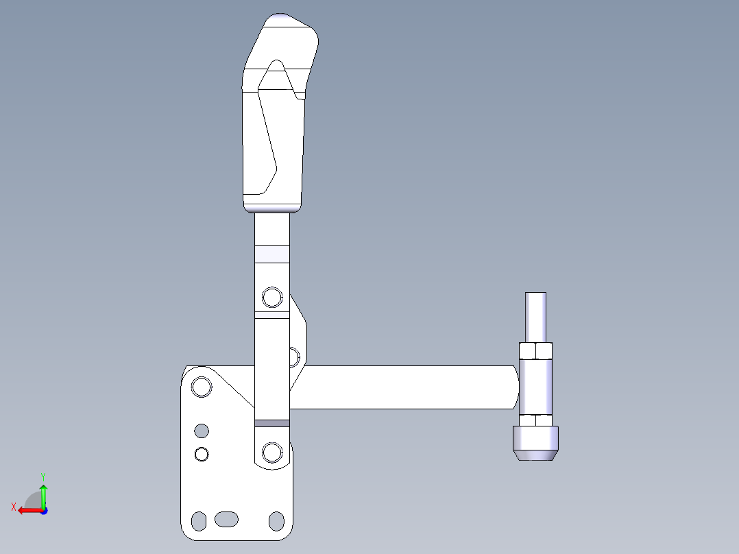 德克斯TUNKERS气缸数模T2-47_SB后视图