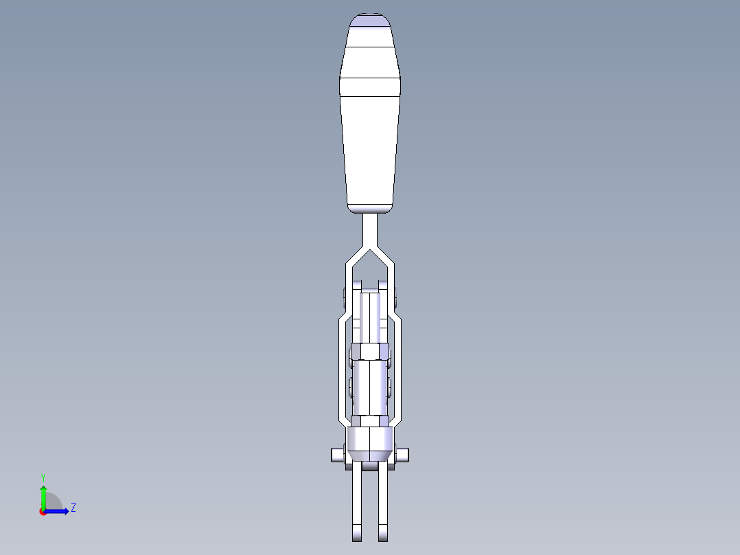 德克斯TUNKERS气缸数模T2-47_SB左视图