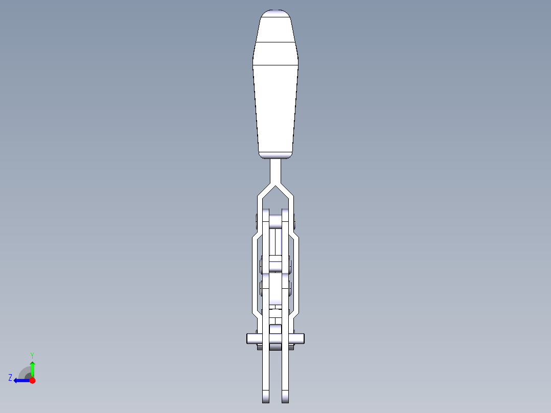 德克斯TUNKERS气缸数模T2-47_SB右视图