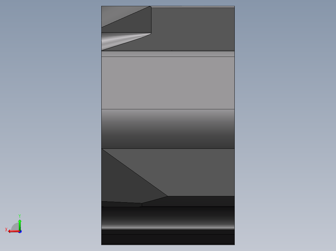 异步电机B_Lagerschild_070后视图