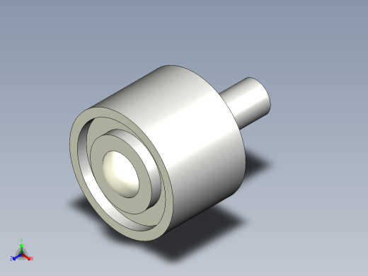 下向型萬向滾珠55-3D多系列多零件图纸模型