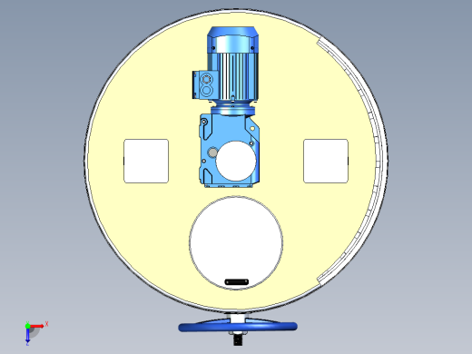 高效搅拌机三维图=1550457==40ku俯视缩略图