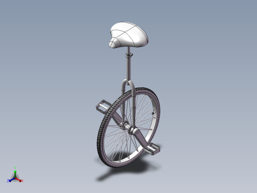 90---独轮车sw2010三维图纸模型设计图纸主视缩略图