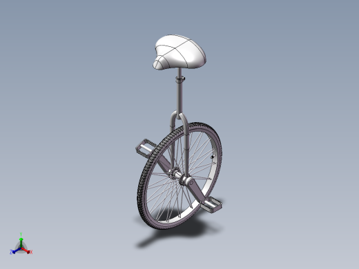 90---独轮车sw2010三维图纸模型设计图纸正等轴测缩略图