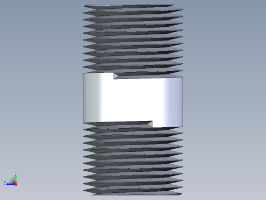 聚氯乙烯配件33-Sch80_Nipple_MPTxMPT_861-020_0.75in x 2in右视缩略图