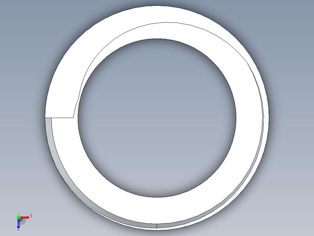 聚氯乙烯配件33-Sch80_Nipple_MPTxMPT_861-020_0.75in x 2in俯视图