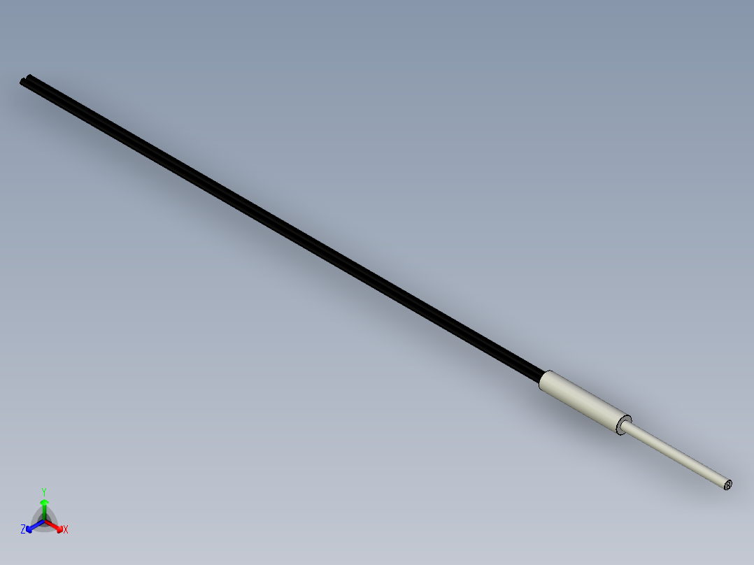 光纤元件漫反射型FR-D310Q-S正等轴测图