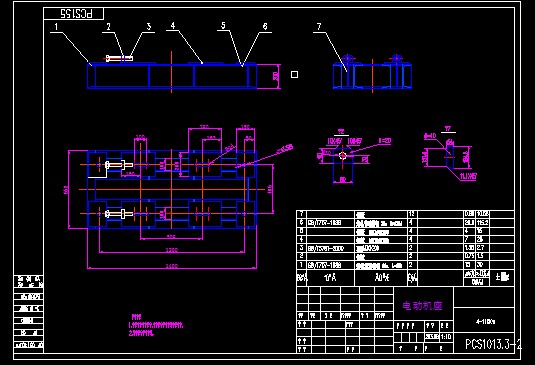 反击锤式破碎机CAD图 机械设计参考资料设计素材