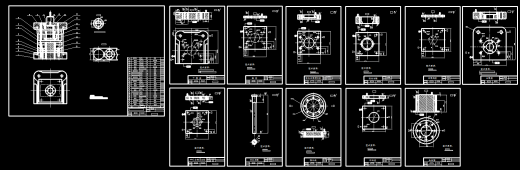 空调机防尘垫片冲压成形工艺及模具设计【全套22张CAD图】缩略图