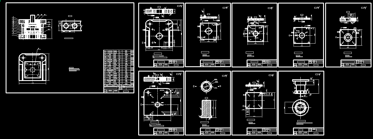 空调机防尘垫片冲压成形工艺及模具设计【全套22张CAD图】