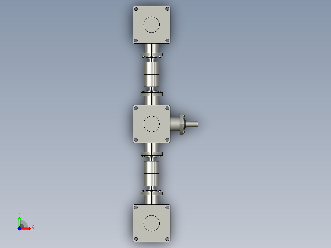 HM2-1A-II-200-三台联动前视图