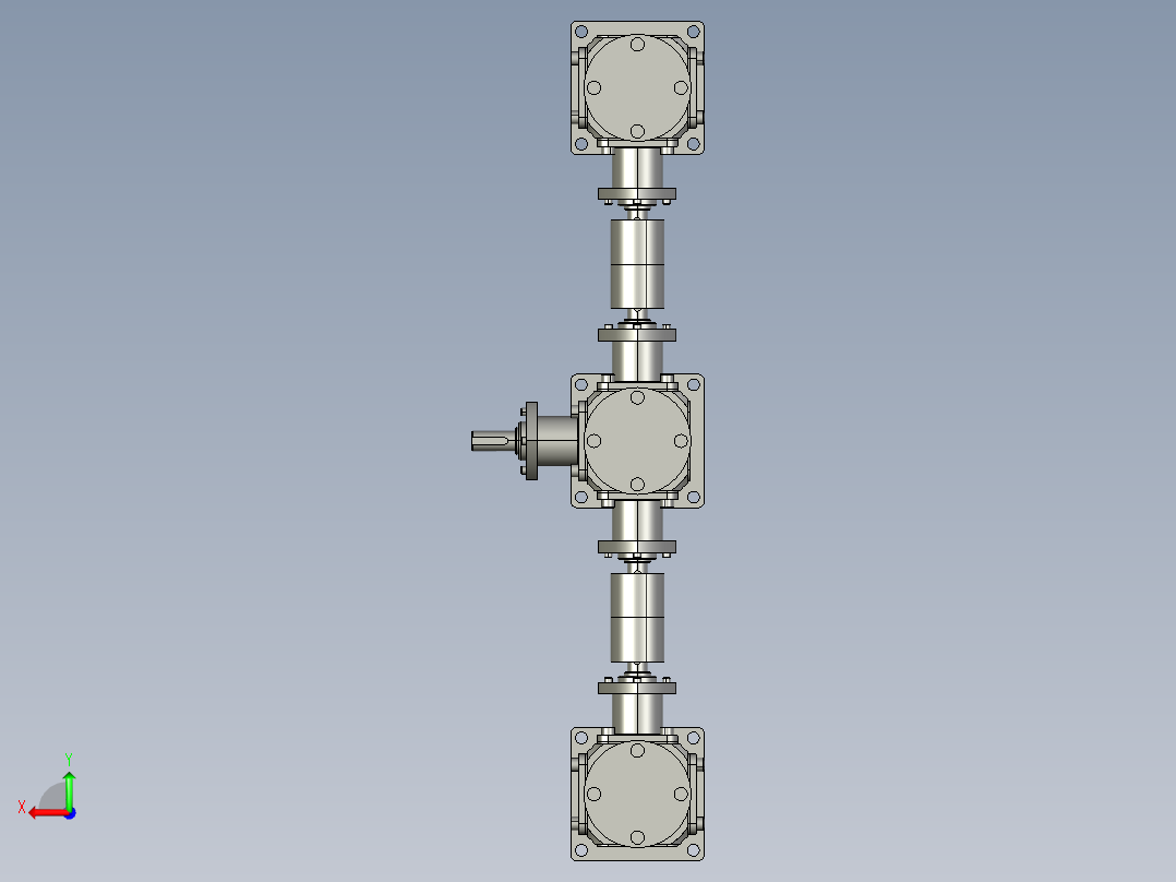HM2-1A-II-200-三台联动后视图