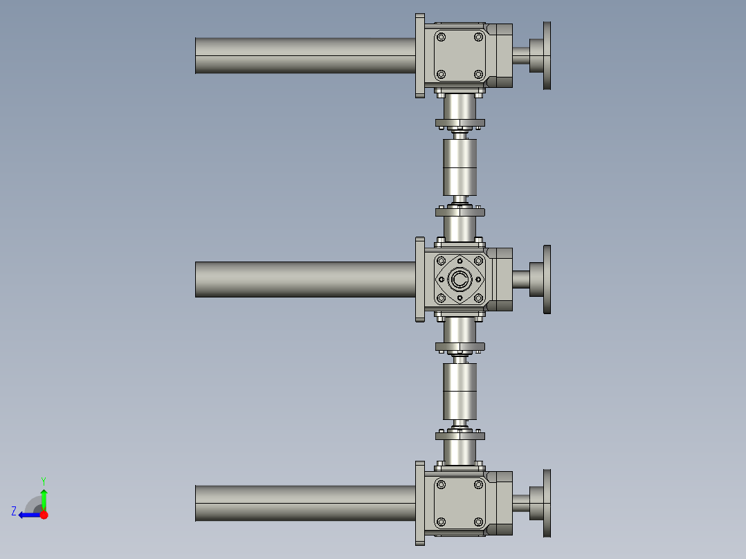 HM2-1A-II-200-三台联动右视图