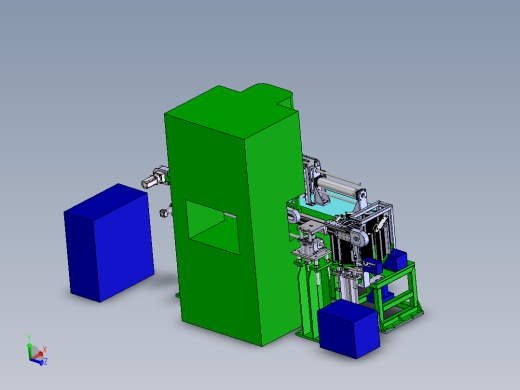G958 冲床上下料机械手模型
