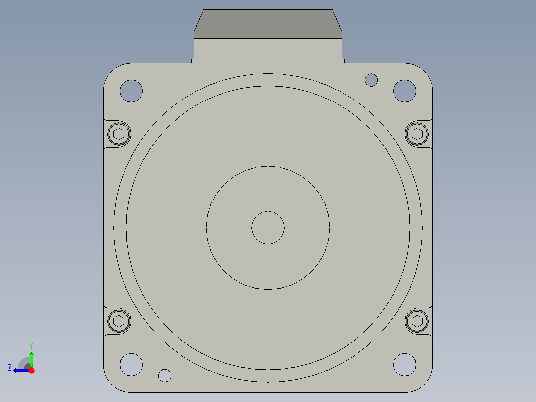 MBMP3A1ESC无刷电机右视图
