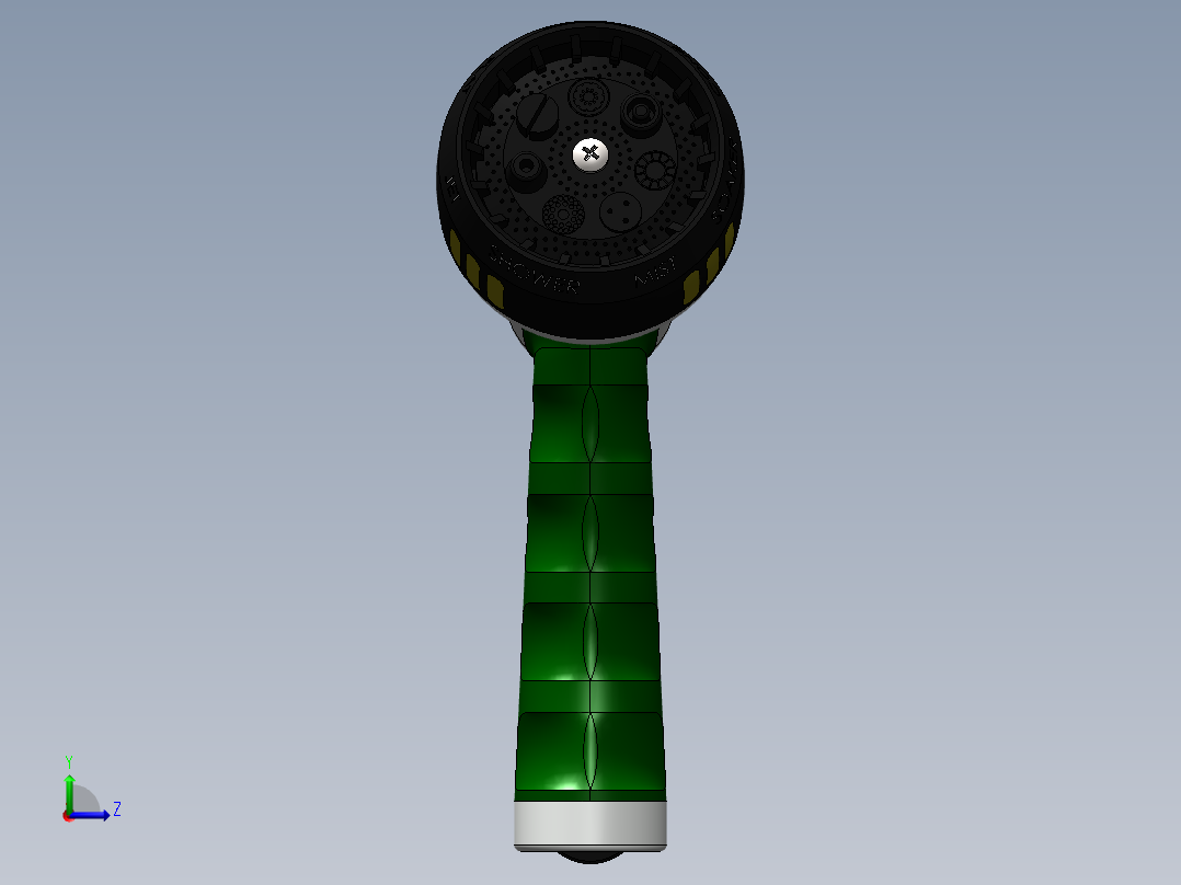 水喷嘴工业设计- 63756-22左视图