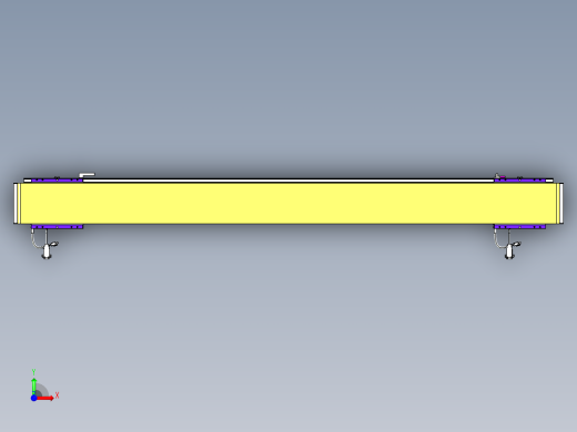 威洛博VL系列3d模型模组2VL14S2Y-S1400前视缩略图