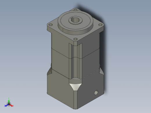 斜齿孔PGH060-L2 14-50-70-M4.STEP