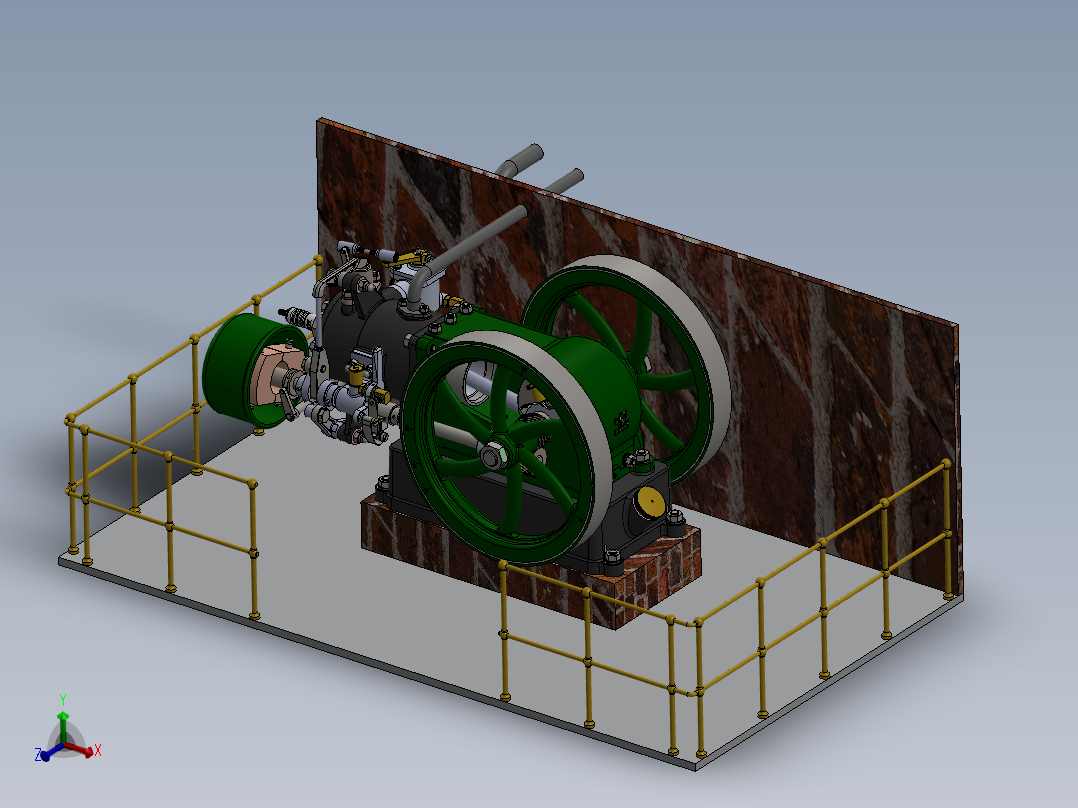 60 CC四冲程汽油发动机