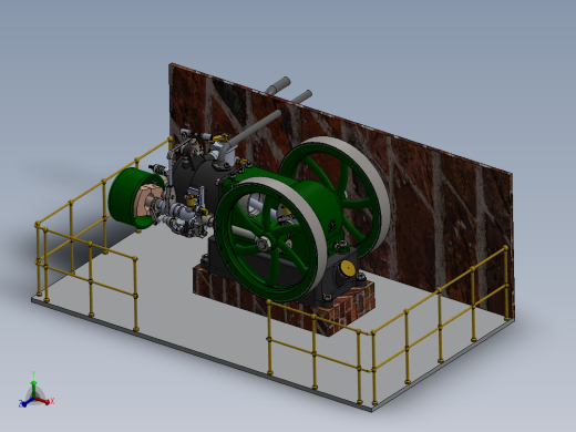 60 CC四冲程汽油发动机