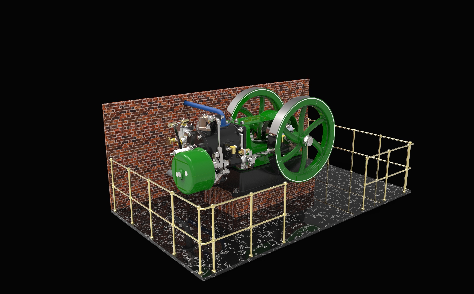 60 CC四冲程汽油发动机