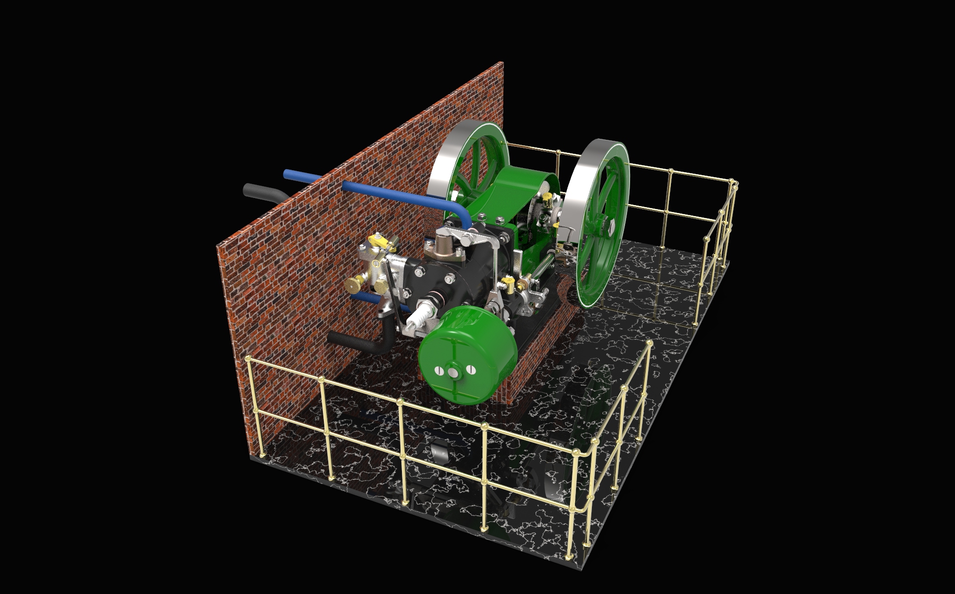 60 CC四冲程汽油发动机