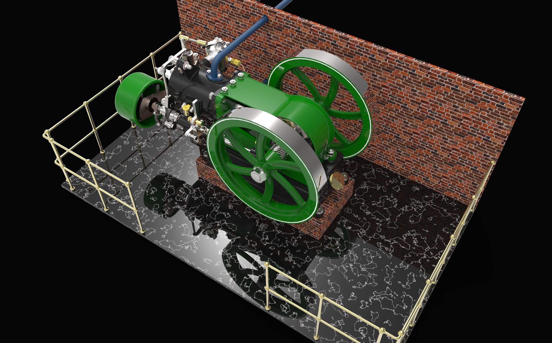 60 CC四冲程汽油发动机