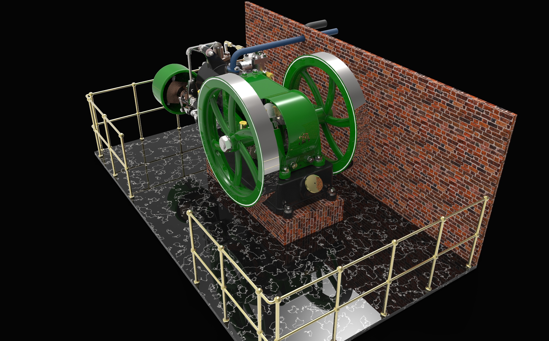 60 CC四冲程汽油发动机