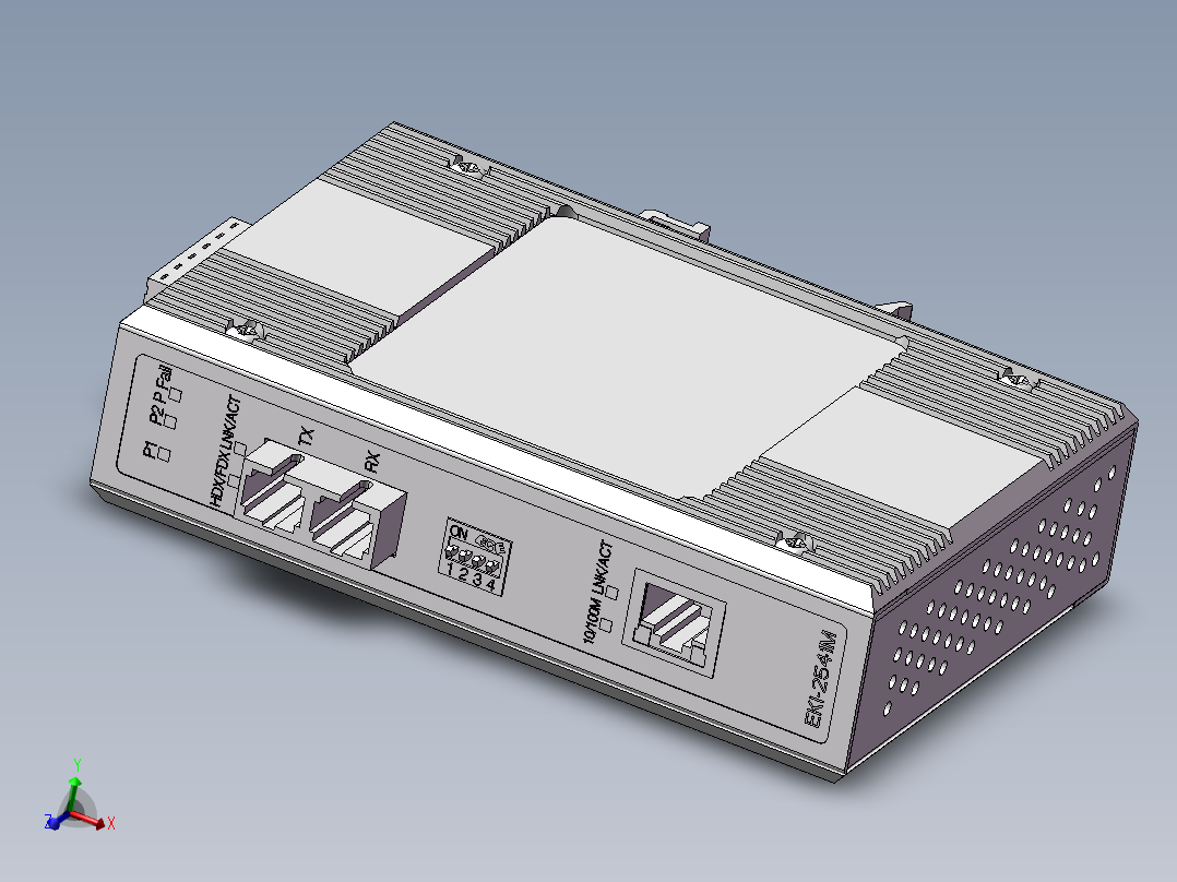 光电转换器eki-2541m三维模型