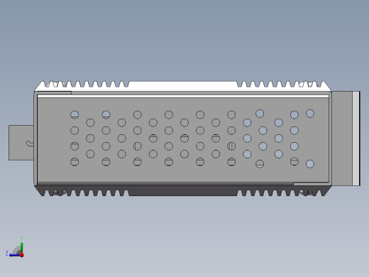 光电转换器eki-2541m三维模型右视缩略图