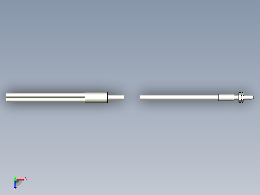耐高温玻璃光纤_漫反射型FR-GW311_3D俯视图