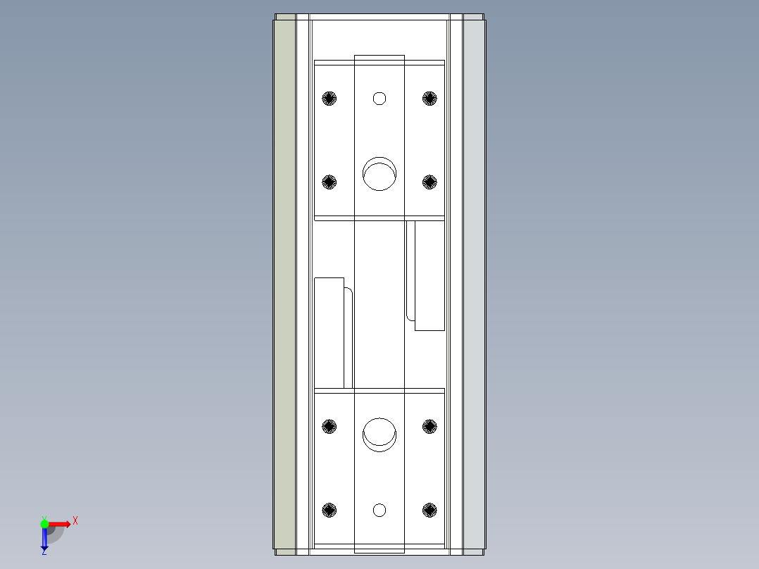 威洛博模组LEHF40-S40俯视图