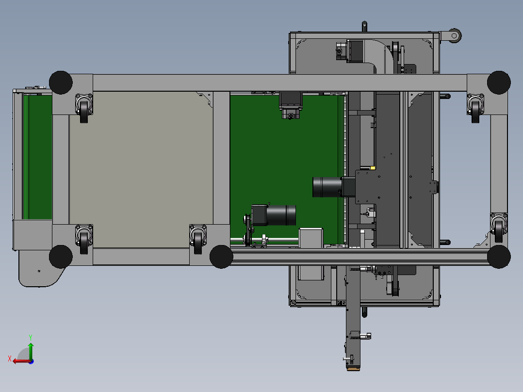 装载卸载机sw21后视图