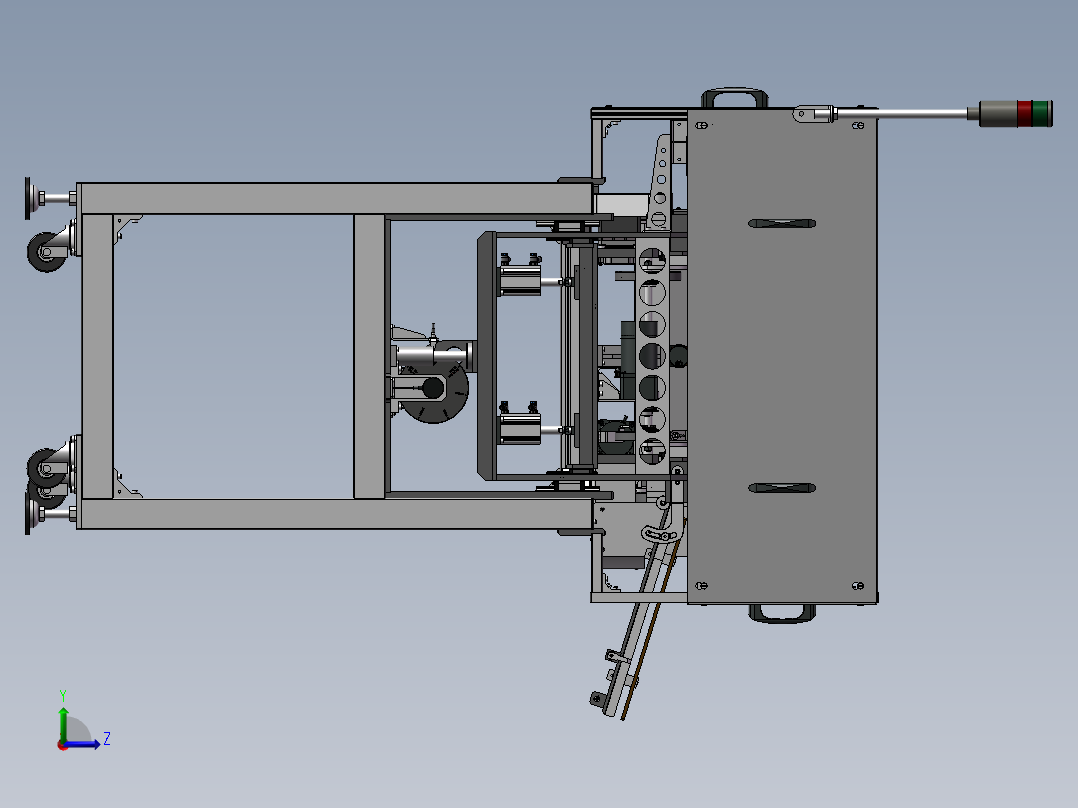 装载卸载机sw21左视图