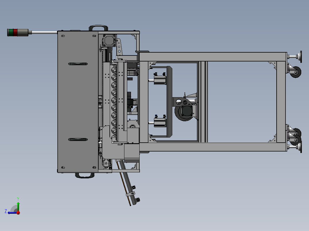 装载卸载机sw21右视图